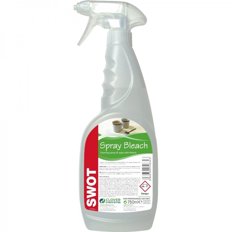 Clover Chemicals Swot Spray Bleach (256)